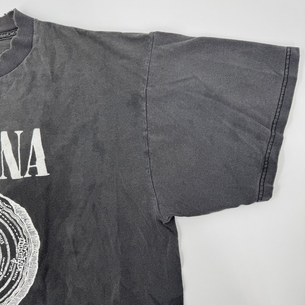 Nirvana Circles of Hell Vintage Graphic T-Shirt Faded Black Distressed XL - Picture 8 of 16